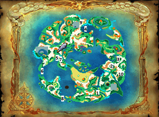 Dream World Optional Treasure Locations